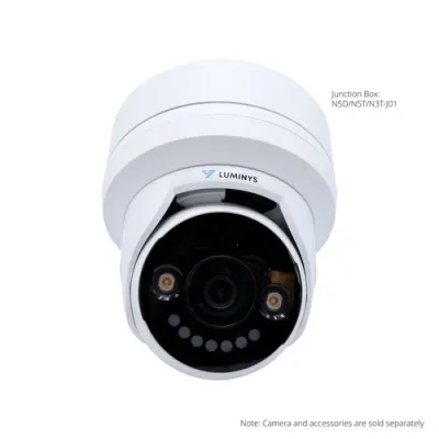Luminys - N3T-8BA2 - N3-B Mainstream Series 8MP LumiLightBand IP Turret 2.8mm, IR, White-light and Colorful LEDs