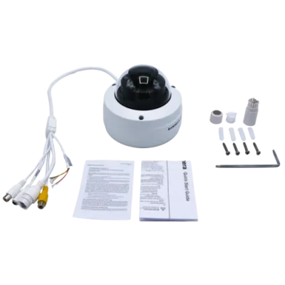 Luminys - N5D-4LAVC - LumiCloud N5 Direct-to-Cloud Camera, 4MP LumiLuxSmart IP Dome 2.7-12mm, IR, White-light LEDs, and Dual-mode