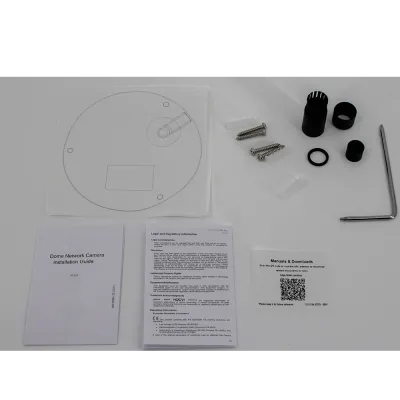 DAHUA - N43AM5Z-B - 4MP STARLIGHT VARI FOCAL NETWORK DOME CAMERA BLACK