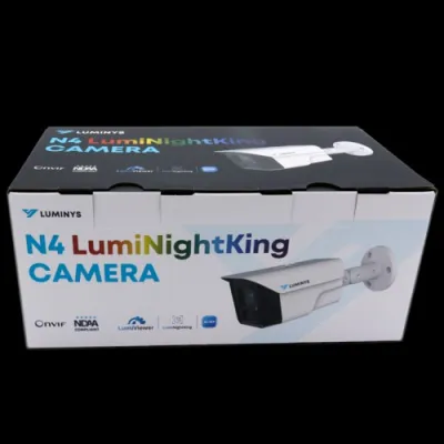 Luminys - N4B-4VA2 - N4 Mainstream Series 4MP LumiNightKing IP Standard Size Bullet 2.8mm, White-light LEDs