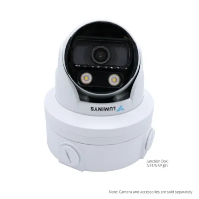 Luminys - N5T-4LA2 - N5-L Mainstream Series 4MP LumiLuxSmart IP Turret 2.8mm, IR, White-light LED, and Dual-mode