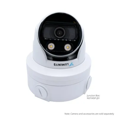 Luminys - N5T-8CA2 - 8MP LumiColor IP Turret 2.8mm, White-light LEDs