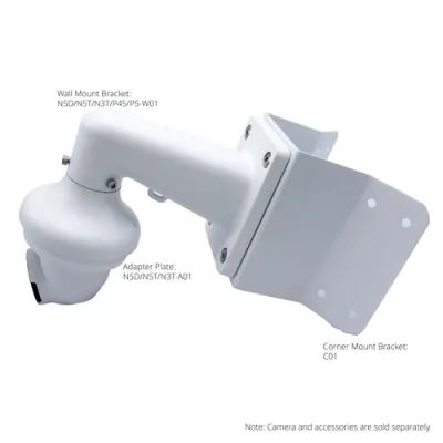 Luminys - N5T-4CA2 - 4MP LumiColor IP Turret 2.8mm, White-light LEDs