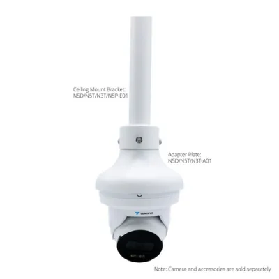 Luminys - N5T-4CA2 - 4MP LumiColor IP Turret 2.8mm, White-light LEDs