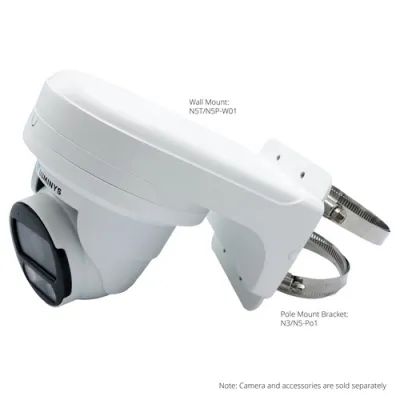 Luminys - N5T-8CA2 - 8MP LumiColor IP Turret 2.8mm, White-light LEDs