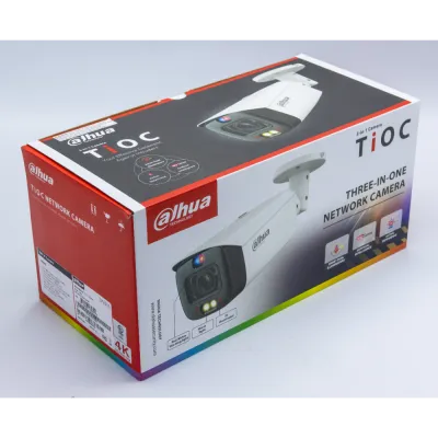 Dahua - N83BX8Z - 8MP TiOC Bullet Vari-focal, White-light LEDs, Enhanced Starlight, Flashing Lights