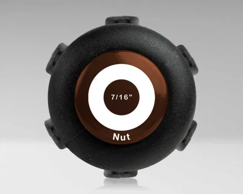 Jonard - ND-630716 - 7/16" Hollow Nut Driver, 3" Shaft