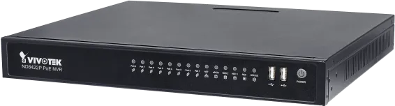 Vivotek - ND8422P - 16-CH Embedded PoE NVR