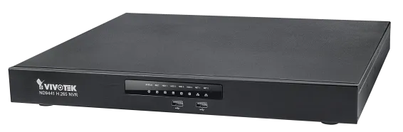 Vivotek - ND9441 - H.265 NVR, 16-Channel, 4xHDD, Dual Lan, VAST VMS