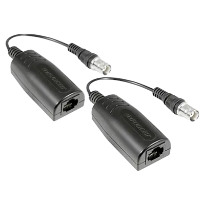 SECO-LARM - NE-SE01-020Q - Basic Passive 1 channel Ethernet Extender. 10 Mbps/Full duplex. Transmission distance of up to 650ft (200M) Built in surge protection. Sold as set