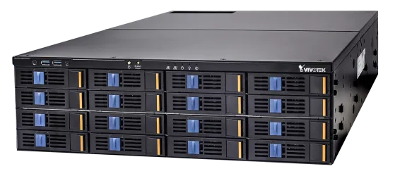 Vivotek - NR9682-V2 - 64-Channel H.265 16xHDD 3U Rackmount Dual GbE NVR