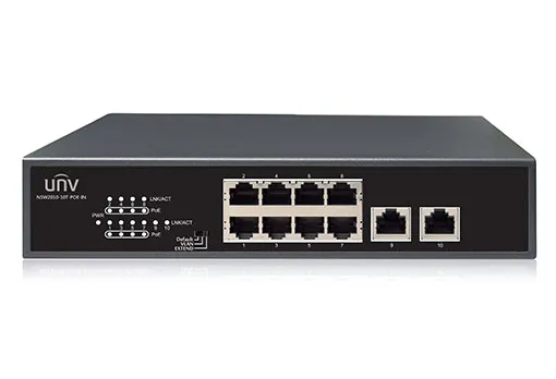 Uniview - NSW2010-10T-POE-IN - UNV Ethernet 8 Port PoE Switch