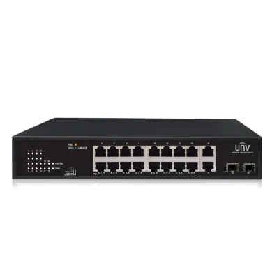 Uniview - NSW2010-18GT2GP-POE-IN - Giga 16 Port PoE Switch