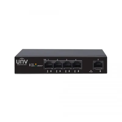 Uniview - NSW2010-5GT-POE-IN - UNV Giga 4 Port PoE Switch