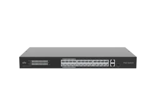Uniview - NSW3000-16T1GT1GC-LPOE-IN - Ethernet 16 Port 150W Cloud Managed Ethernet Low Power PoE Switch
