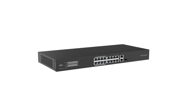 Uniview - NSW3000-16T1GT1GC-POE-IN - Ethernet 16 Port 250W Cloud Managed Ethernet PoE Switch