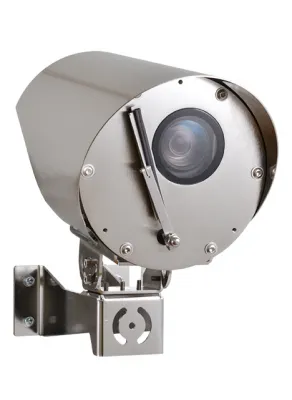 VideoTec - NVX210W01A - NVX With Delux Technology Stainless Steel Full HD Camera with Integrated Video Analytics with Wiper/Glass Window