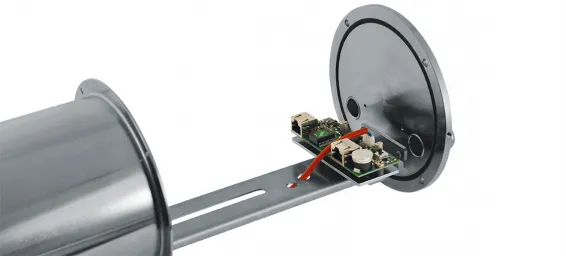 VideoTec - NXM36K2700 - NXM36 HI-POE Housing for IP Cameras for Installation in Aggressive Environments with Sunshield