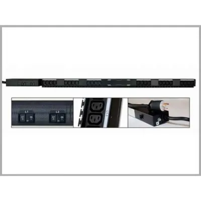 Minuteman - OEPD2430V48DCLT - OE Series Power Distribution Unitspower 24-outlet 30A Vert 48" 208V L630P