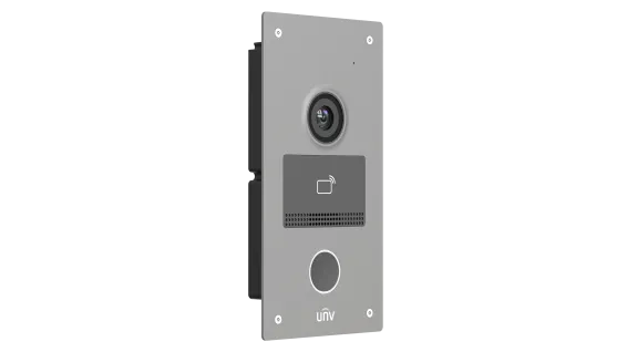 Uniview - OEU-201S-HMK-Z - Villa Door Station (Metal, In Flush Version)