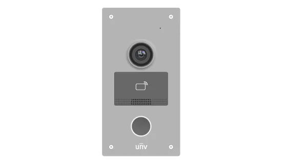 Uniview - OEU-201S-HMK-Z - Villa Door Station (Metal, In Flush Version)