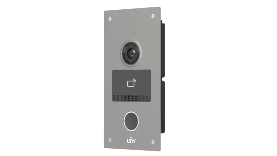 Uniview - OEU-201S-HMK-Z - Villa Door Station (Metal, In Flush Version)