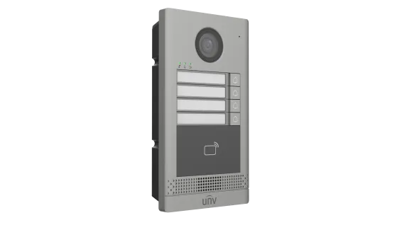 Uniview - OEU-202S-HMK4 - Villa Door Station (Metal, 4-button)