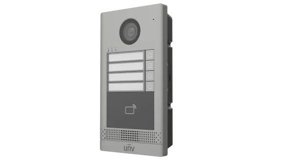 Uniview - OEU-202S-HMK4 - Villa Door Station (Metal, 4-button)