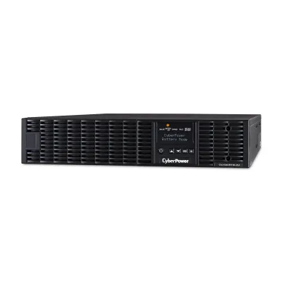 CYBERPOWER - OL1500RTXL2UN - 1500VA/1350W, 0.9PF, Pure Sine Wave, 2U, NEMA 5-15P, 10 ft cord, 8 NEMA 5-15R, USB, Serial, RMCARD205 pre-installed, Relay, EPO, PowerPanel Business Edition software, 3 year warranty