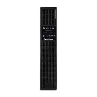 CYBERPOWER - OL1500RTXL2UN - 1500VA/1350W, 0.9PF, Pure Sine Wave, 2U, NEMA 5-15P, 10 ft cord, 8 NEMA 5-15R, USB, Serial, RMCARD205 pre-installed, Relay, EPO, PowerPanel Business Edition software, 3 year warranty