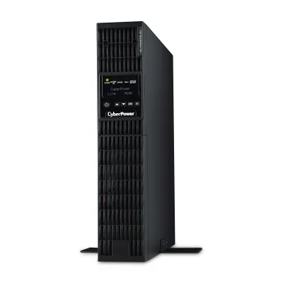 CYBERPOWER - OL1500RTXL2UN - 1500VA/1350W, 0.9PF, Pure Sine Wave, 2U, NEMA 5-15P, 10 ft cord, 8 NEMA 5-15R, USB, Serial, RMCARD205 pre-installed, Relay, EPO, PowerPanel Business Edition software, 3 year warranty