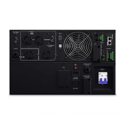 CYBERPOWER - OL6KRT - 6KVA/5.4KW, online double-conversion UPS, Sine wave output, 6U rack/tower convertible, 200-240V input and output, 10ft NEMA L6-30P input power cord, (2) NEMA L6-20R and (2) NEMA L6-30R outlets, LCD control panel, RMCARD205 pre-i