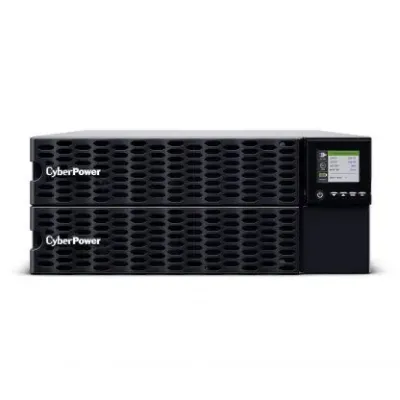 CYBERPOWER - OL8KRTHD - 8KVA/8KW, High Density, Online Double-Conversion, PF=1, 4U rack/tower, 200-240V Input Hardwire, 200-240V Output, 4 NEMA L6-20R, 2 NEMA L6-30R, Hardwire, Color Matrix LCD, USB, Serial, EPO, RMCARD205 optional, 3 year warranty