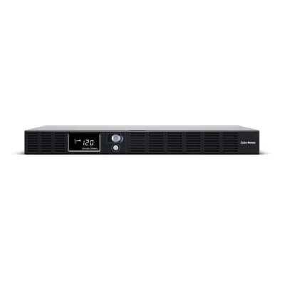 CYBERPOWER - OR1000LCDRM1U - 1000VA/600W 1U Rackmount UPS, 6 NEMA 5-15R Outlets, NEMA 5-15P Plug, 10 Ft. Cord, LCD, AVR, USB, Relay, SNMP, PowerPanel Business Software, 3 Year Warranty