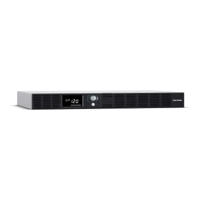 CYBERPOWER - OR1000LCDRM1U - 1000VA/600W 1U Rackmount UPS, 6 NEMA 5-15R Outlets, NEMA 5-15P Plug, 10 Ft. Cord, LCD, AVR, USB, Relay, SNMP, PowerPanel Business Software, 3 Year Warranty