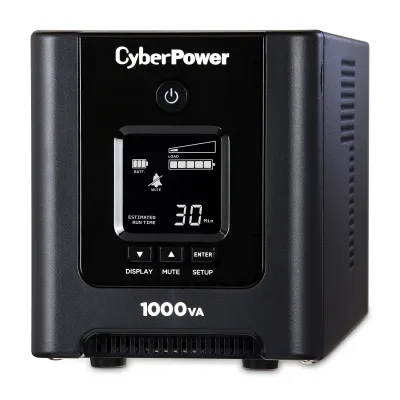 Cyber Power - OR1000PFCLCD - UPS SYSTEMS PFC 1000VA/700W, Pure Sine Wave, NEMA 5-15P, 6 ft cord