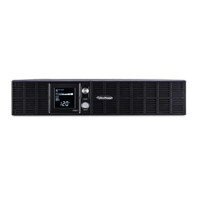 CYBERPOWER - OR1500LCDRT2U - 1500VA/900W, Simulated Sine Wave, 2U, NEMA 5-15P, 10 ft cord, 8 NEMA 5-15R, USB, Serial, SNMP, PowerPanel Business Edition software, Yes, 3 year warranty