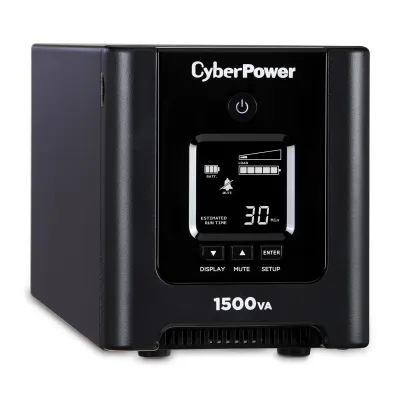 Cyber Power - OR1500PFCLCD - UPS SYSTEMS PFC 1500VA/1050W, Pure Sine Wave, NEMA 5-15P, 6 ft cord