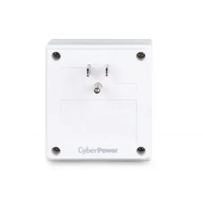 CYBERPOWER - P2WU - 2-Outlet Surge Protector with 3 USB 4.2A Type A, 500 Joules, Wall Tap, White, $50,000 CEG