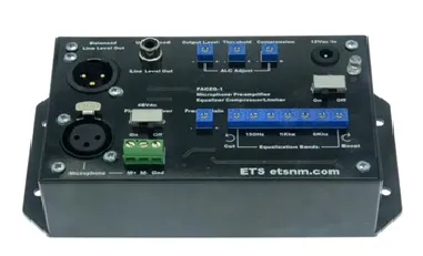 ETS - PACEQ-1 - Seven Band, Pre-amp/equalizer/ALC/ DVR Interface Box