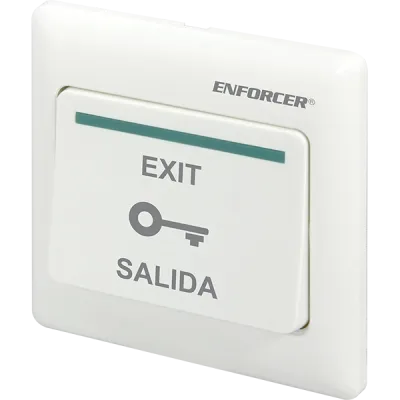 SECO-LARM - PB-1311-WWQ - Large Square Rocker Switch – Flush-mount