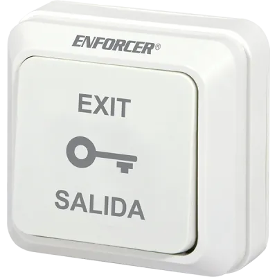 SECO-LARM - PB-2811-WWQ - Mini Square Rocker Switch – Surface-Mount with Backbox