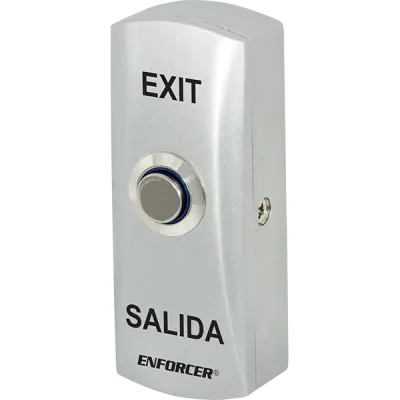 SECO-LARM - PB-5348-SQ - Illuminated Metal Pushbutton Switch – Flush-Mount with Backbox
