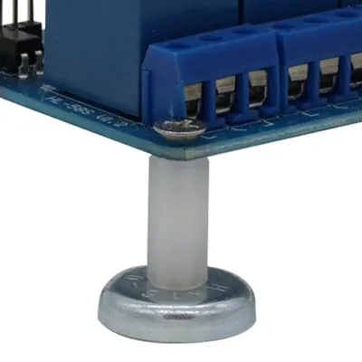 Magdaddy - PCBM1903F - Magnetic Standoff Kit: 10lb Magnetic Mount w/ 5/8" Nylon Hex Spacers, Pack of 12