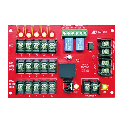 SECO-LARM - PD-5PAQ - Power Distribution module with power failure supervision. 5 Outputs, 1.1A each, PTC Fuses, 5 Amp. Use with SECO-LARM Access Control Power Supply (EAP-5D1Q).