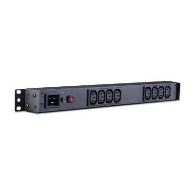Cyber Power - PDU20BHVIEC8R - 20A (Derated to 16A), 208 - 230 V, 50Hz/60Hz, IEC-320 C20 plug, 8 IEC-320 C13, 1U Rackmount