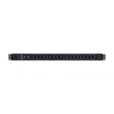 Cyber Power - PDU20BVHVIEC16F - 20A (Derated to 16A), 200 - 230 V, 50Hz/60Hz, IEC-320 C20 plug, 16 IEC-320 C13, 0U Rackmount, 10 ft cord, Limited lifetime warranty