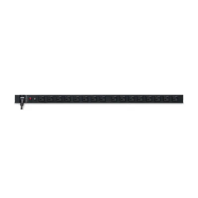 Cyber Power - PDU20BVT16F - 20A (Derated to 16A), 120 V, 50Hz/60Hz, NEMA L5-20P plug, 16 NEMA 5-20R, 0U Rackmount