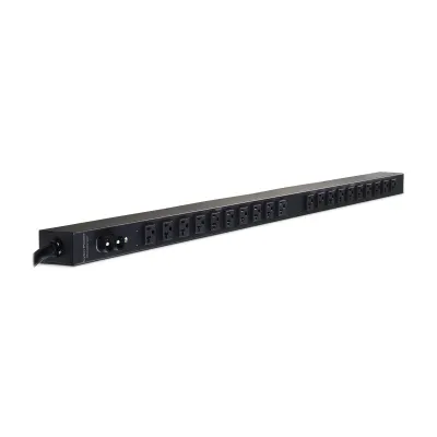 Cyber Power - PDU30BVT20F - 30A (Derated to 24A), 120 V, 50Hz/60Hz, NEMA L5-30P plug, 20 NEMA 5-20R, 0U Rackmount