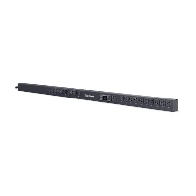 CYBERPOWER - PDU31116 - 15A (Derated to 12A), 100 - 120 V, 50Hz/60Hz, NEMA 5-15P plug, 20 NEMA 5-15R, 0U Rackmount, 10 ft cord, 3 year warranty